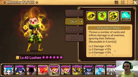 lushen summoners war|[Lushen] Wind Joker Review .